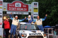 Rallye Český Krumlov: Dojezd do cíle